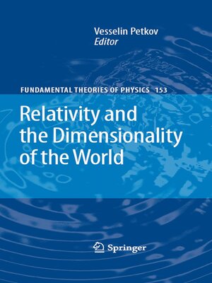 cover image of Relativity and the Dimensionality of the World